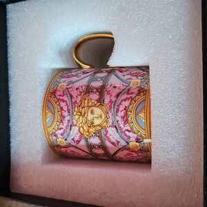 New In Box Mug with Pink and Gold Accents